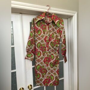 👗 Vintage polyester dress